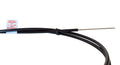 Valterra TC96PB Sewer Cable Stainless Steel Wire End with Installation Label - Close-Up Detail | United RV Parts