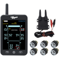 Black TireMinder A1AS TPMS Complete Kit - All Components Layout | United RV Parts