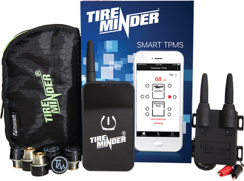 TireMinder Smart TPMS Package Contents - Display Kit with Accessories | United RV Parts