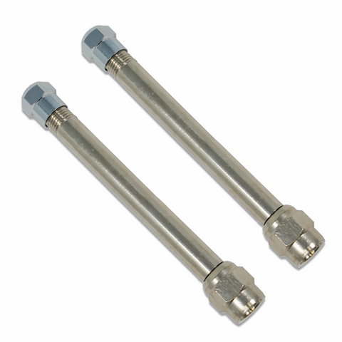 TireMinder | Extensor de válvula recto | TM22316VP | 3 pulgadas | Paquete de 2
