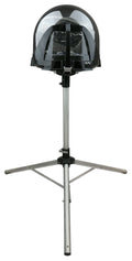 KING TR1000 Satellite Tripod Mount with Clear Antenna Dome - Back View | United RV Parts