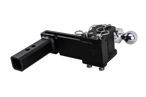 Black B&W TS10040B 7 Inch Drop Hitch - Receiver View | United RV Parts