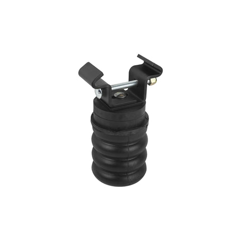 Black Steel SumoSprings Mounting Bracket - Top Angle View | United RV Parts