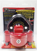 Trimax UMAX25 Universal Trailer Coupler Lock Retail Package - Front View | United RV Parts