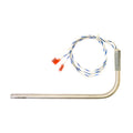 Stainless Steel Dometic RV Refrigerator Heating Element with Wires - Side View | United RV Parts