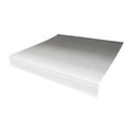 Black Fade Vinyl RV Awning Replacement Fabric 12ft Rolled - Angled View | United RV Parts