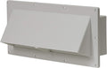Polar White Plastic RV Range Vent V2111-13 Locking Damper - Side View | United RV Parts