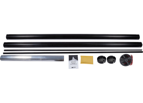 Velarium | Universal Awning Tube Replacement | VET014B | 6-14' | Black