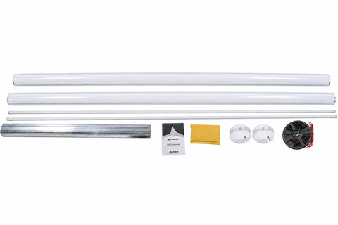 Velarium | Universal Awning Tube Replacement | VET014W | 6-14' | White