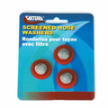 Valterra W1526VP Screened Hose Washers 3-Pack - Retail Packaging Front | United RV Parts
