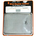 Silver Metal Mesh Mud Dauber Screen for RV Water Heater - Front Packaging View | United RV Parts