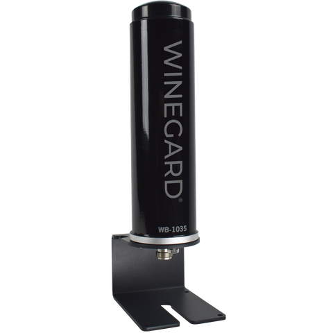 Black Winegard RangePro WB-1035 Cellular Signal Booster Outdoor Unit - Front View | United RV Parts