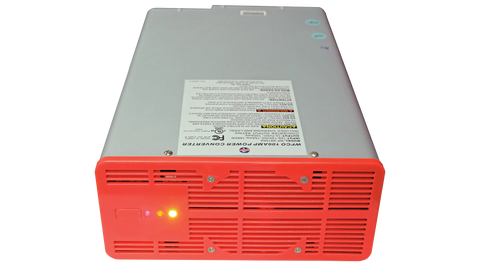 WFCO WF-68100-AD Power Converter - Bottom View with LED Indicators | United RV Parts