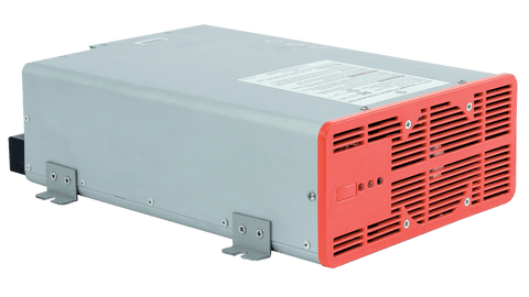WFCO WF-68100-AD 100 Amp Power Converter - Side Angle View | United RV Parts