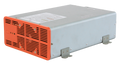 WFCO WF-68100-AD Power Converter - Left Side Profile with Mount Brackets | United RV Parts