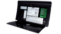 Black WFCO WF-8725 RV Power Converter - Left Side Angle | United RV Parts