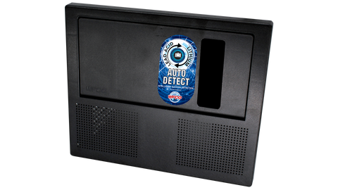 WFCO WF-8975-AD Lithium Auto-Detect Power Center - Side Angle View | United RV Parts