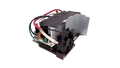 WFCO WF-8975-MBA 75 Amp Power Converter - Angle View with Wiring Harness | United RV Parts