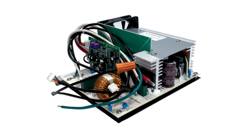 WFCO WF-9560-AD-MBA 60 AMP Power Converter - Left Side View | United RV Parts