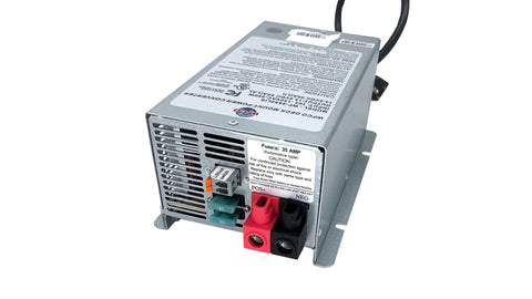 WFCO 35 Amp Deck Mount Power Converter - Terminal Detail View | United RV Parts