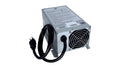 Silver WFCO 35 Amp Converter Charger with Cord - Full Side View | United RV Parts