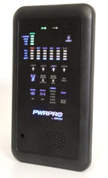 Black WFCO Power Pro Voice Control Panel - Side Angle | United RV Parts