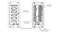 WFCO WF-7910 Distribution Panel Wiring Diagram Schematic | United RV Parts