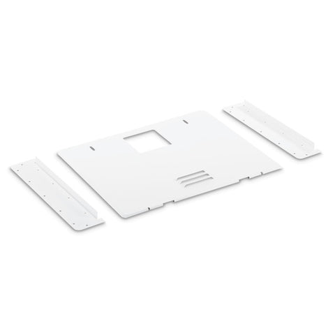 White Water Heater Conversion Door Kit 94946 Components - Flat Layout | United RV Parts