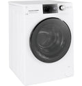 White GE Front Load Washer GFW148SSMWW - Three Quarter View | United RV Parts