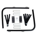Camco Rhino Tote Tank Holder Complete Kit with Hardware - Flat Lay | United RV Parts