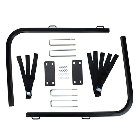 Camco Rhino Tote Tank Holder Complete Kit with Hardware - Flat Lay | United RV Parts