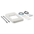 White Dometic CoolAir RTX Installation Kit Components - Complete Set View | United RV Parts