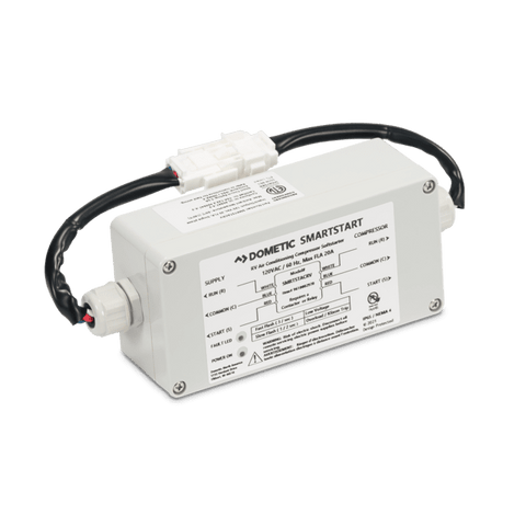 White Dometic SmartStart Compressor Controller - Side View | United RV Parts