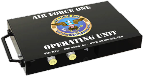 Black Air Force One Operating Unit Control Box - Top View | United RV Parts