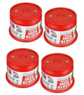 Red Andersen Trailer Jack Block 3608-4 Four Pack Bundle - Top View | United RV Parts