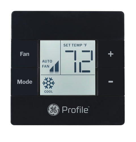 Black GE Profile RGRWT2B RV Thermostat - Cool Mode Display | United RV Parts