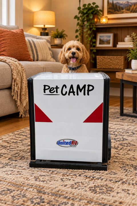 United RV | Pet Camp RV For Dog/Cat | PETCAMP | In-Store Pick-Up Only