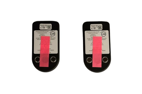 Black LP Tank Level Indicators - Back View with Instructions | United RV Parts