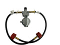 AP Products MEGR-253HP-PT24 LPG Regulator with Red Acme Fittings - Front Detail | United RV Parts