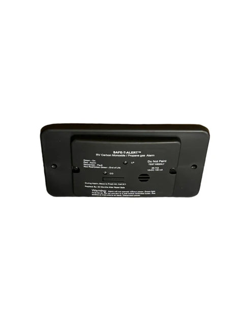Black MTI Industries LP/CO Alarm 25-742 - Side Profile View | United RV Parts