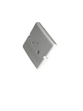 White MTI Industries 45-742-WT Dual Alarm - Side Angle | United RV Parts