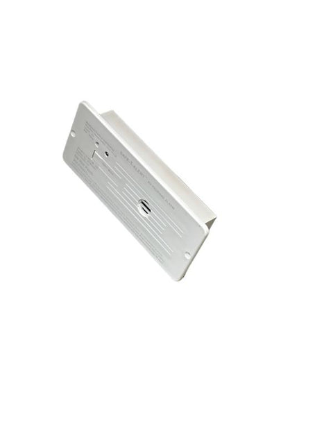 White Flush Mount LP Gas Detector - Side Angle View | United RV Parts