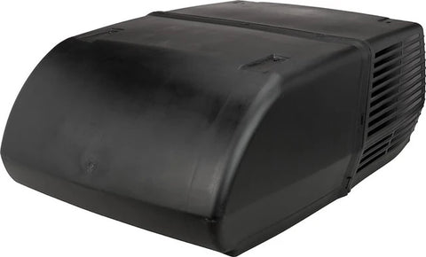 Black Coleman Mach 3 Quiet Series RV Air Conditioner - Three Quarter View | United RV Parts