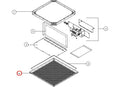 Coleman Mach Ceiling Assembly Grille - Exploded Parts Diagram | United RV Parts