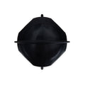 Black RV Sewer Line Cap - Full Octagonal Shape Top View | United RV Parts