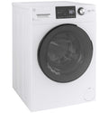 White GE 24 Inch Washer Dryer Combo - 3/4 Angle View | United RV Parts