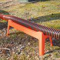 Orange Sewer Hose on Support Stand - Storage Display | United RV Parts