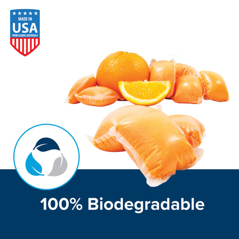 Orange TST Pods with Citrus Fruits - 100% Biodegradable Made in USA Badge | United RV Parts