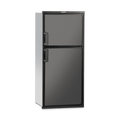 Silver Dometic DM2672 RV Refrigerator - Closed Front View | United RV Parts