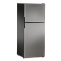 Stainless Steel Dometic DMC4081 12V RV Refrigerator - Front View Closed | United RV Parts